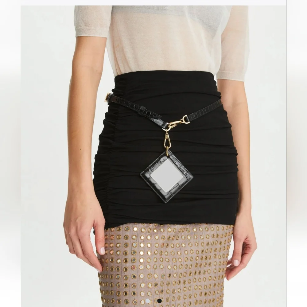 Tory Burch Skinny Charm Belt - Picture 2 of 7